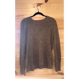 Women's Brown Vintage Lightweight Knit Sweater